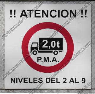 Photo Textures of Mixed Signs